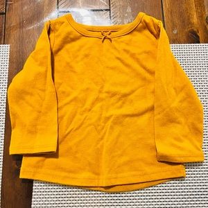 Mustard Yellow Top w/ Yellow Dress